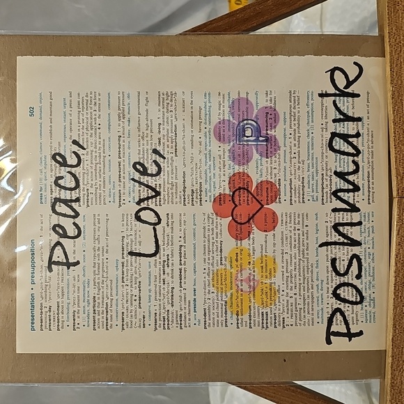 Hand Crafted Other - Print Only - Peace, Love, Poshmark Handmade